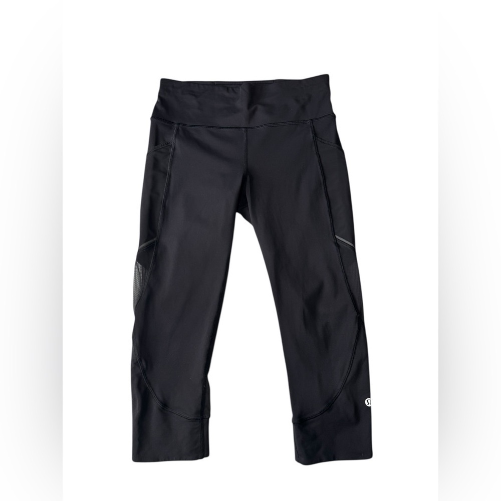 LULULEMON - crop leggings Black size 6